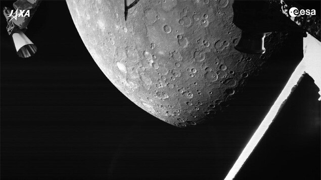 La mission d’exploration de Mercure capture ses premières images
