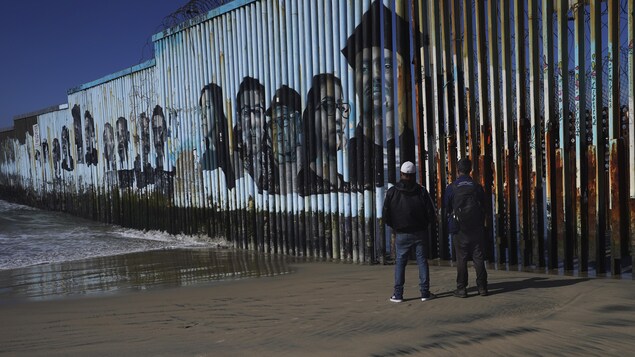 La frontière avec les États-Unis à Tijuana. 