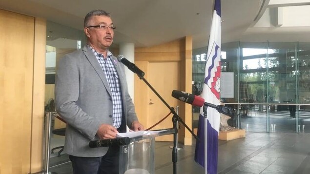 Le député fédéral des Territoires du Nord-Ouest, Michael McLeod.