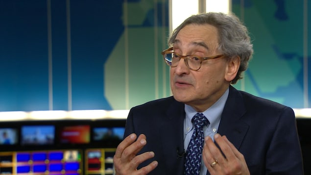 Michael Sabia, PDG de la Caisse de dépôt et placement du Québec, en entrevue au Téléjournal Grand Montréal