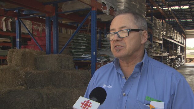 Michel Cossette, gérant de la coopérative BMR Novago de Yamachiche Michel Cossette, gérant de la coopérative BMR Novago de Yamachiche