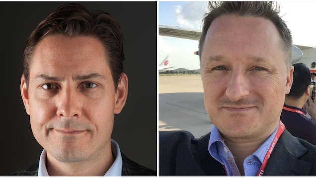 Michael Kovrig (à gauche) et Michael Spavor (à droite) ont été arrêtés par les autorités chinoises.