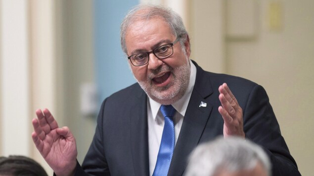 Le ministre Pierre Arcand Le ministre Pierre Arcand