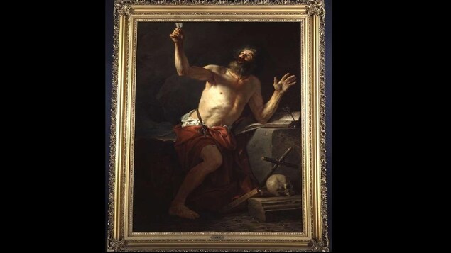 Le Musée de la civilisation du Québec est dépositaire de l'oeuvre « Saint Jérôme entendant les trompettes du Jugement Dernier » réalisé par Jacques-Louis David