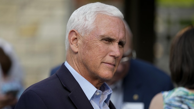 L’ancien vice-président Mike Pence a déposé sa candidature à la Maison-Blanche