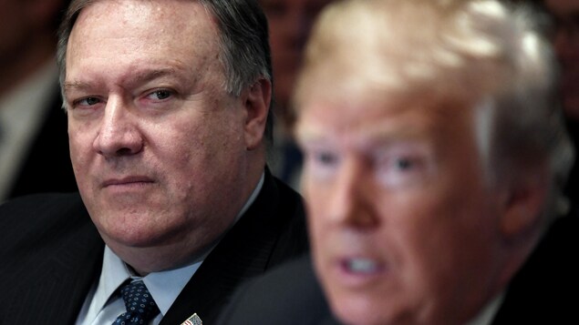 Mike Pompeo et Donald Trump