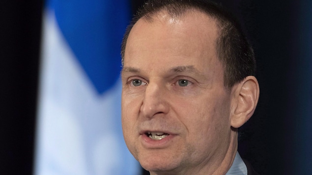 Le ministre des Finances du Québec Éric Girard.