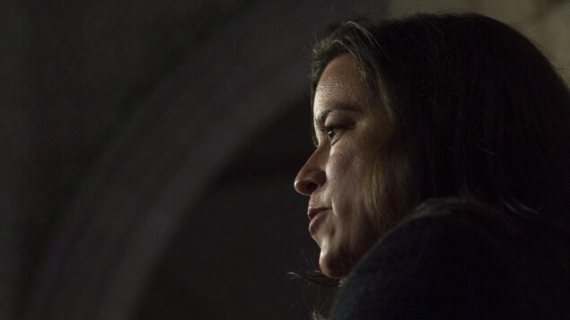 Jody Wilson-Raybould, au Parlement à Ottawa.