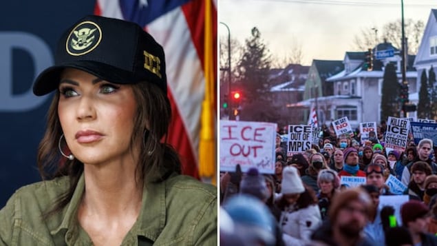 Anger in Minneapolis after fatal shooting of woman by an ICE officer | Radio-Canada.ca
