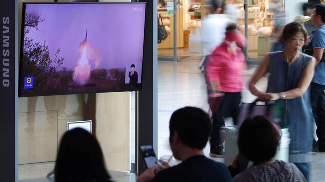 La Corée du Nord a lancé un « missile balistique non identifié »