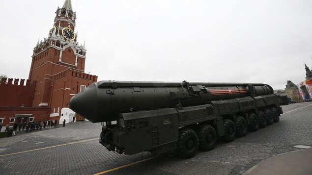 Topol M, un missile russe intercontinental.