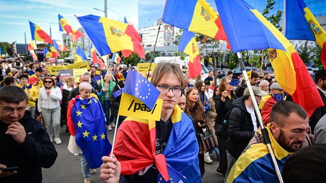 La désinformation russe, vedette de l’élection en Moldavie pour déstabiliser l’Europe