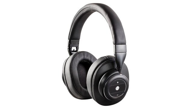 Une photo montrant les écouteurs Monoprice Sonicsolace, un casque d'écoute Une photo montrant les écouteurs Monoprice Sonicsolace, un casque d'écoute