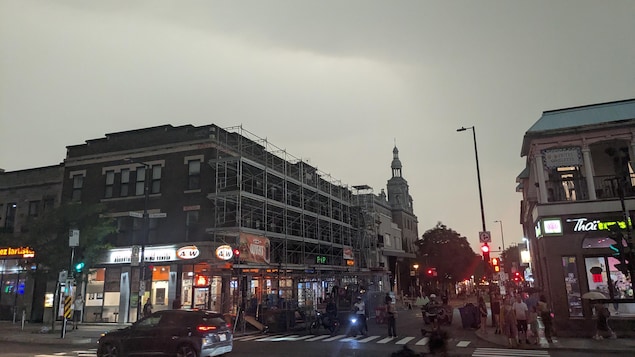  Des orages moins violents que prévus dans le sud du Québec 