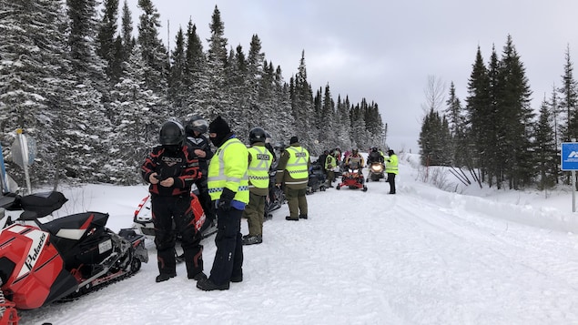 La Sûreté du Québec mène l’opération IMPACT sur les monts Valin