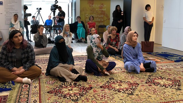 Mujeres musulmanas en Toronto.  