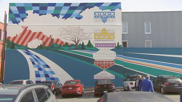 New mural in Shawinigan |  Radio Canada.ca