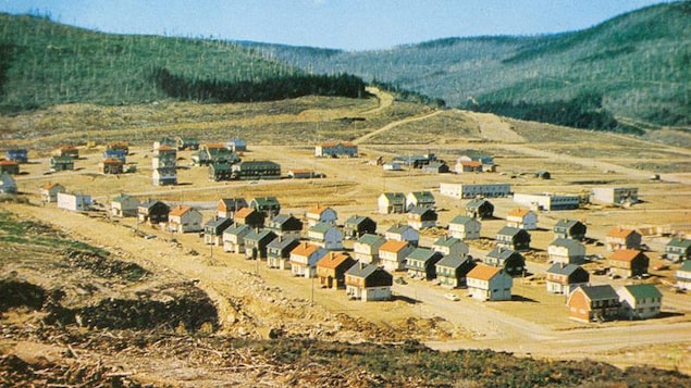 La municipalité de Murdochville, en 1953