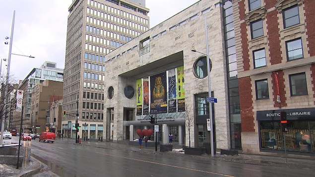 Façade du Musée des beaux-arts de Montréal.