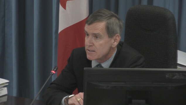 Portrait du juge Richard LeBlanc.