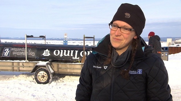Mylène Bonin est l'instigatrice des Givrés de Sept-Îles Mylène Bonin est l'instigatrice des Givrés de Sept-Îles