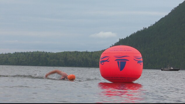 Une étape de la course