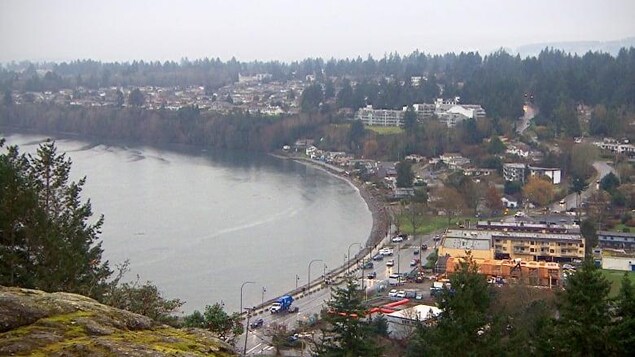 Une vue de Nanaimo.