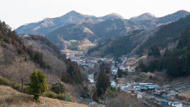 Paysage de Nanmoku au Japon. Paysage de Nanmoku au Japon.