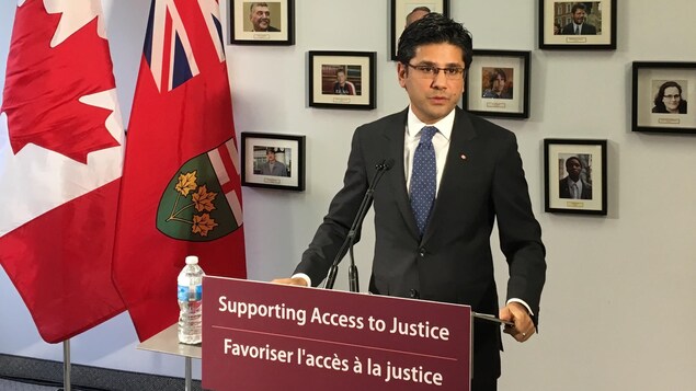 Yasir Naqvi, procureur général de l’Ontario Yasir Naqvi, procureur général de l’Ontario