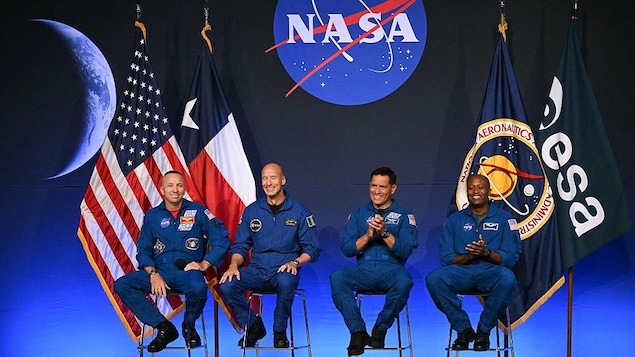 La NASA dévoile l’équipage d’Artemis III