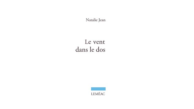 La couverture du livre « Le vent dans le dos » de Natalie Jean La couverture du livre « Le vent dans le dos » de Natalie Jean