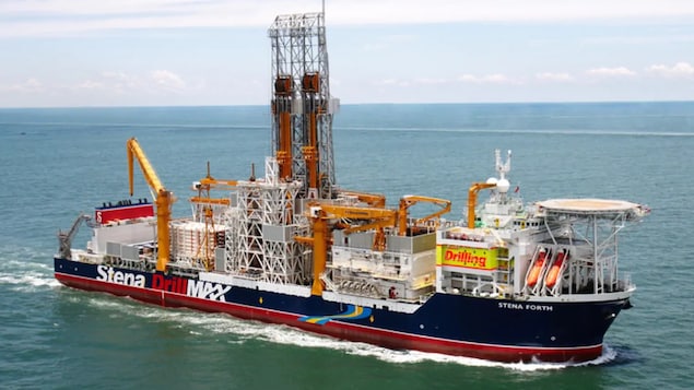 2021年，隶属于英国 Stena Drilling 公司的Stena Forth 钻井船在为中国石油公司中海油在佛兰芒山口钻探油井。
