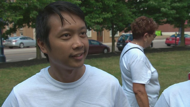 Neil Cabangangan, membre de la communauté philippine de Moncton. Neil Cabangangan, membre de la communauté philippine de Moncton.
