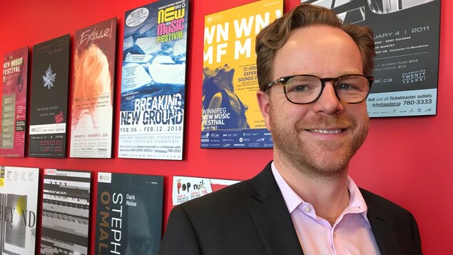 Le vice-directeur marketing de l'Orchestre symphonique de Winnipeg, Neil Middleton. Le vice-directeur marketing de l'Orchestre symphonique de Winnipeg, Neil Middleton.