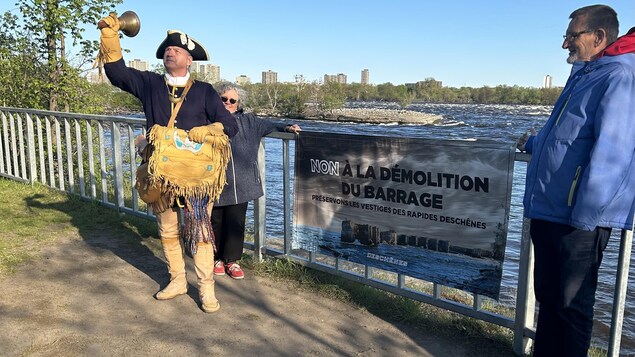 Des résidents d’Aylmer se mobilisent pour sauver les vestiges des rapides Deschênes