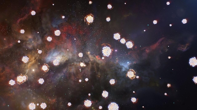 Les vestiges de premières étoiles après le big bang observés