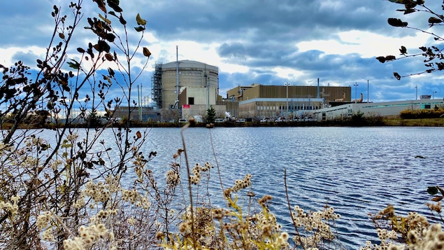 La centrale nucléaire de Pointe Lepreau au Nouveau-Brunswick.