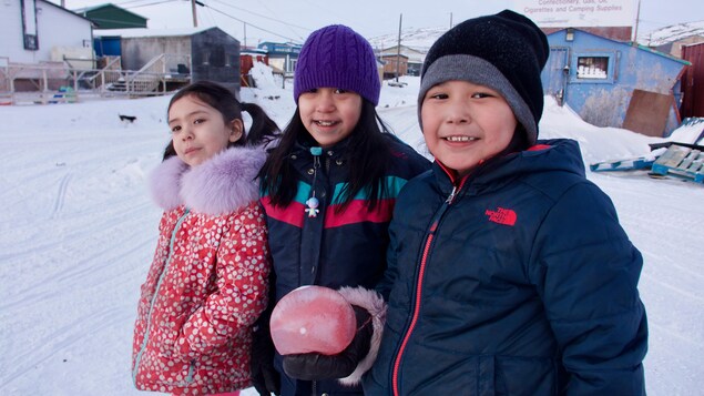 Escolares en Iqaluit, la capital de Nunavut.