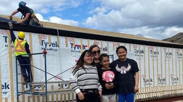 A family in Iqaluit receives a home from Habitat for Humanity