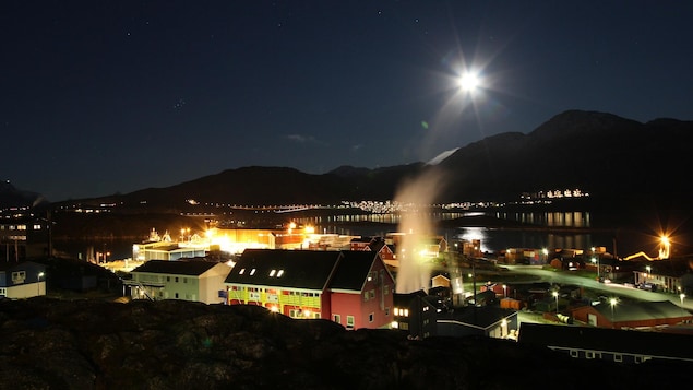 La capitale du Groenland, Nuuk. La capitale du Groenland, Nuuk.