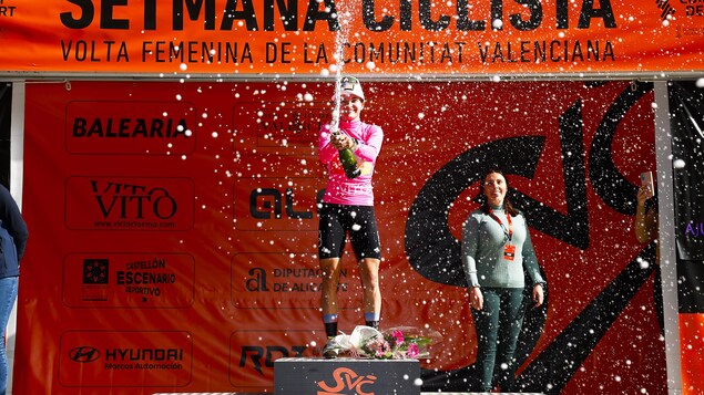 Olivia Baril signe un top 5 et rafle le titre de meilleure sprinteuse en Espagne