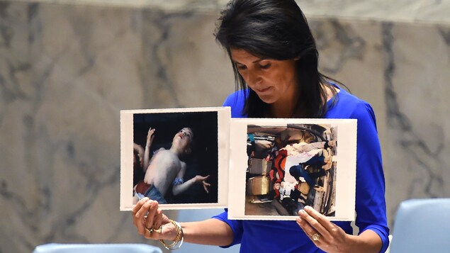 L'ambassadrice américaine à l'ONU Nikki Haley