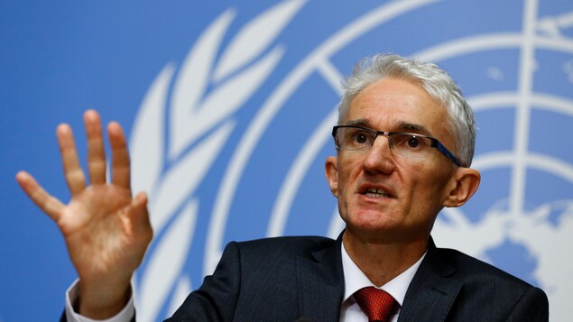Mark Lowcock, secrétaire général aux Affaires humanitaires de l'ONU Mark Lowcock, secrétaire général aux Affaires humanitaires de l'ONU
