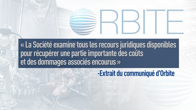 Extrait du communiqué : « La Société examine tous les recours juridiques disponibles pour récupérer une partie importante des coûts et des dommages associés encourus » Extrait du communiqué : « La Société examine tous les recours juridiques disponibles pour récupérer une partie importante des coûts et des dommages associés encourus »