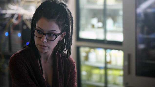 Tatiana Maslany dans une scène de « Orphan Black » Tatiana Maslany dans une scène de « Orphan Black »