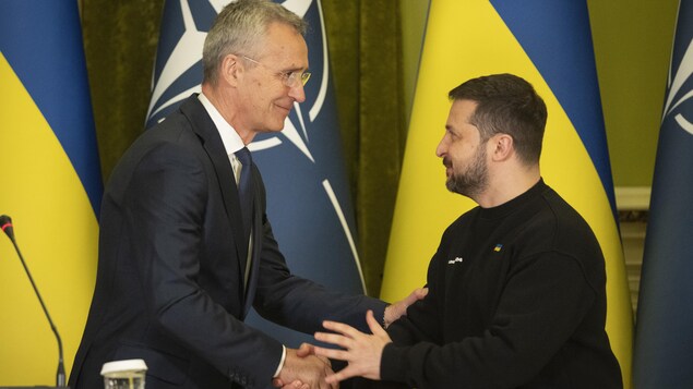 Visite surprise du secrétaire général de l’OTAN à Kiev