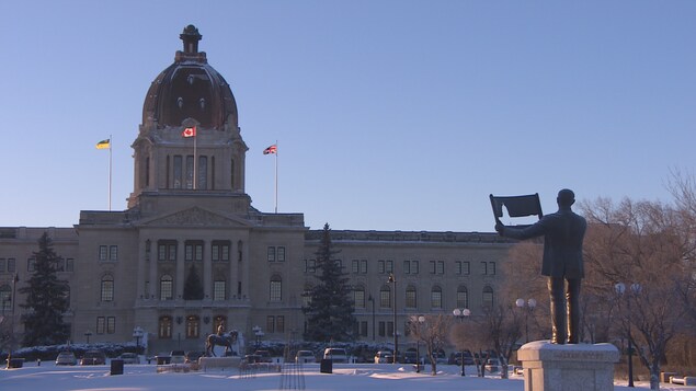 Le palais législatif de la Saskatchewan
