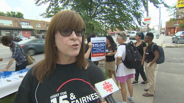 La syndicaliste Pam Frache La syndicaliste Pam Frache