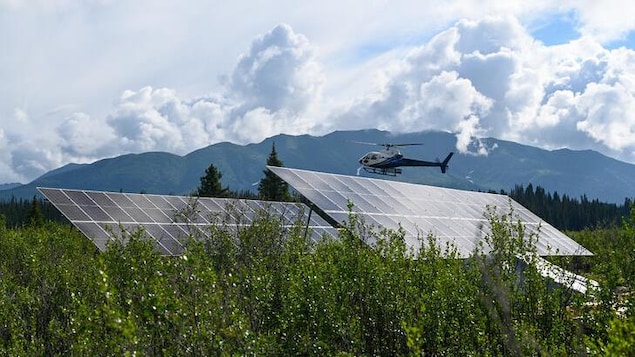 Remote Yukon mine site gets solar panels