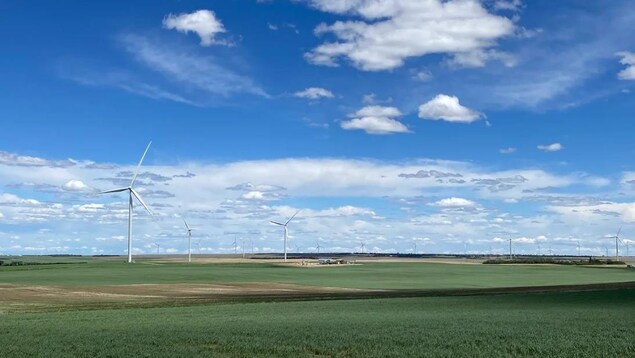 La Saskatchewan inaugure son plus grand parc éolien, Golden South